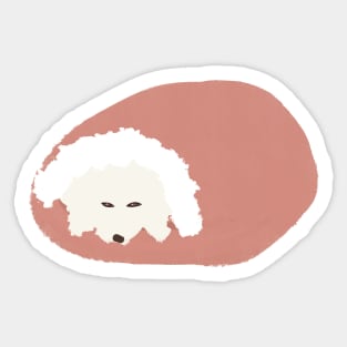 Cozy Dog Sticker